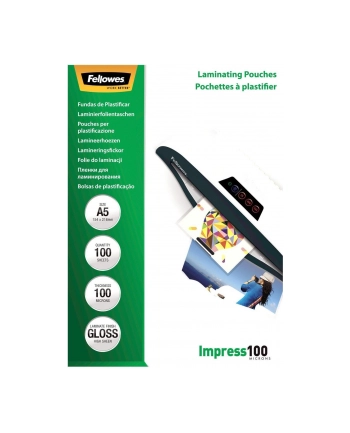 FOLIA LAMINACYJNA FELLOWES A5 2x100mic 100szt nr 2