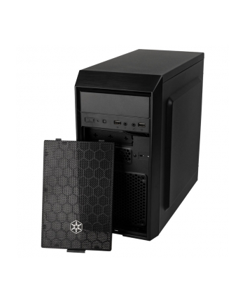 Silverstone Obudowa SST-PS16B Precision Mini Tower Micro ATX, czarna nr 2
