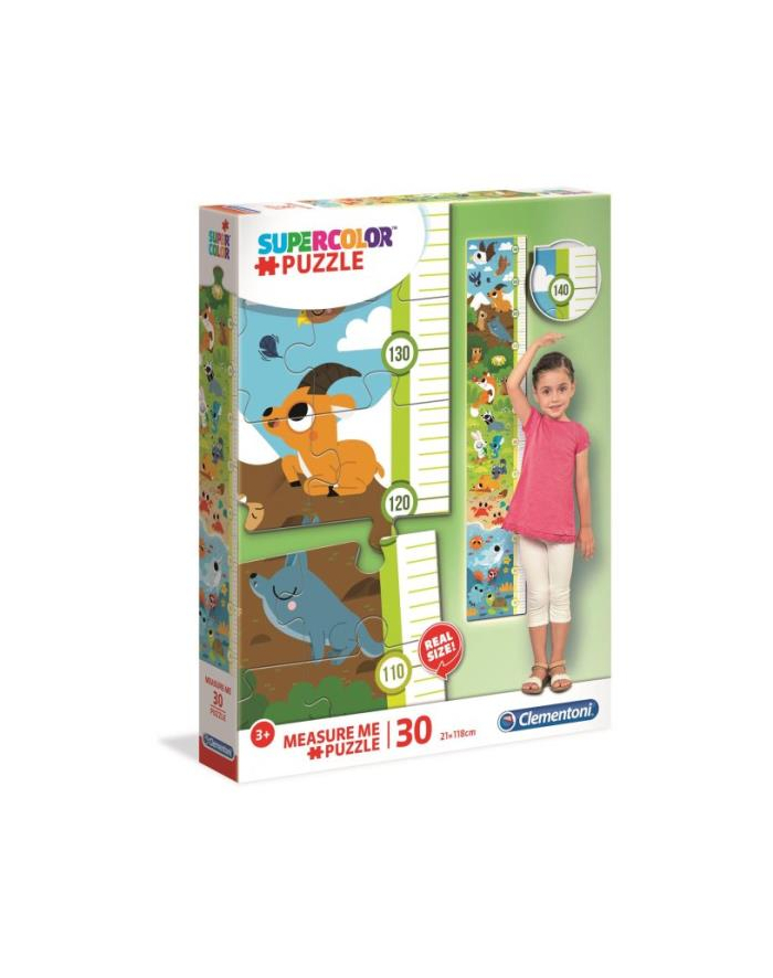 Clementoni Puzzle 30 EL MEASURE ME Cuties Animals 20329 p6 główny