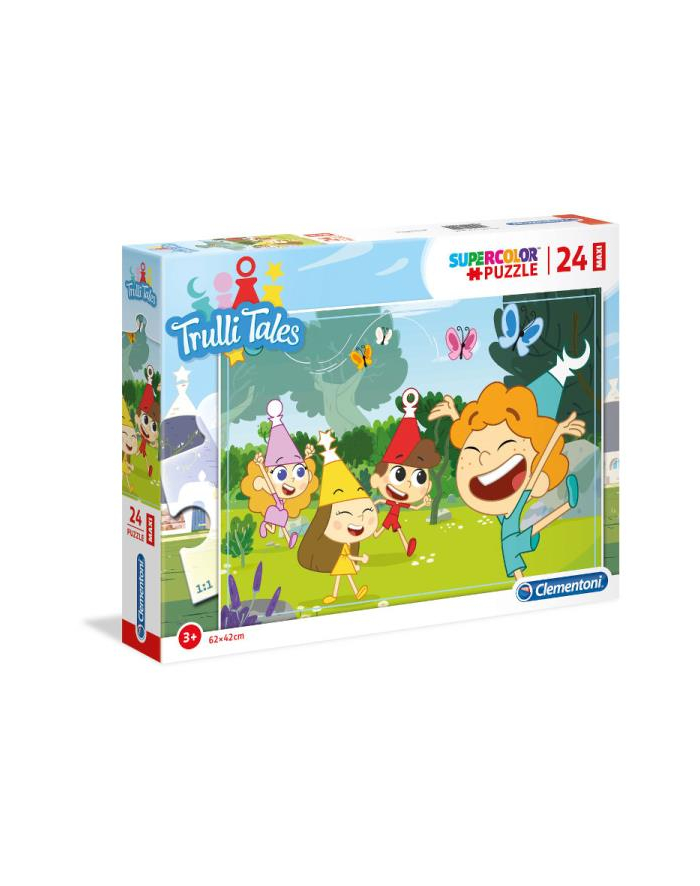 Clementoni TBC Puzzle 24 EL MAXI SUPER KOLOR  Trulli Tales 28504 p6 główny