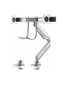 newstar Uchwyt biurkowy NM-D775DXSILVER na dwa monitory - nr 50
