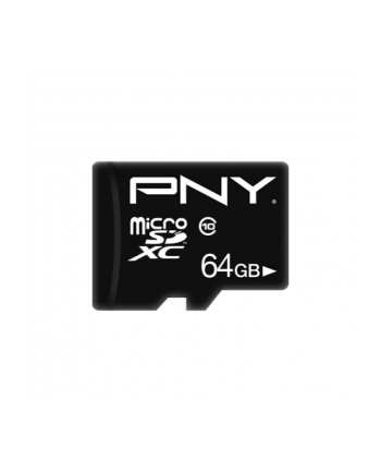 pny Karta MicroSDHC 64GB P-SDU64G10PPL-GE