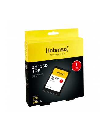 Intenso Dysk SSD 1TB Sata III, 2,5'' TOP (read: 520MB/s; write: 490MB/s) nr 1