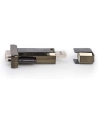 Konwerter/Adapter USB 2.0 do RS232 (DB9) z kablem Typ USB A M/Ż 80cm - nr 16
