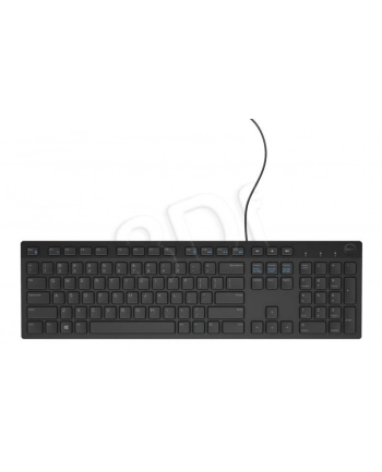 Klawiatura Dell KB216 (580-ADHK) (przewodowa czarny USB)