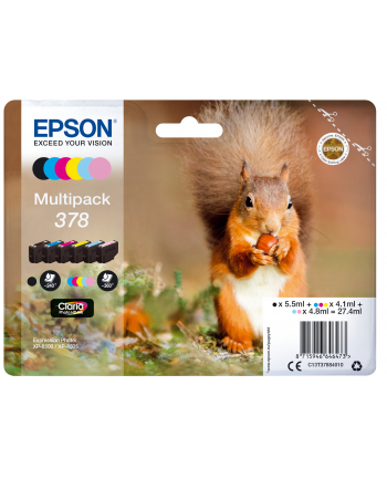 Multipack Epson C13T37884010 6-colours | Claria Photo HD 378