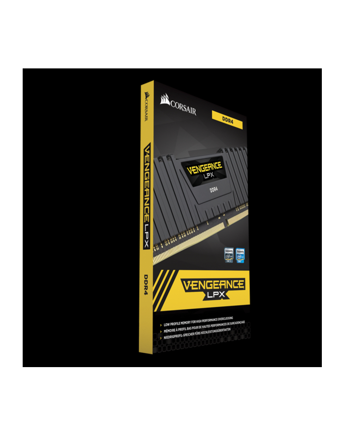 Corsair DDR4 16GB (Kit 2x8GB) Vengeance LPX DIMM 4000MHz CL18 black główny