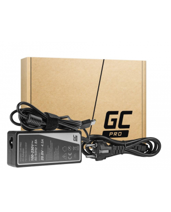 Zasilacz Ladowarka Green Cell PRO 20V 4.5A 90W do Lenovo G500s G505s G510 G510s