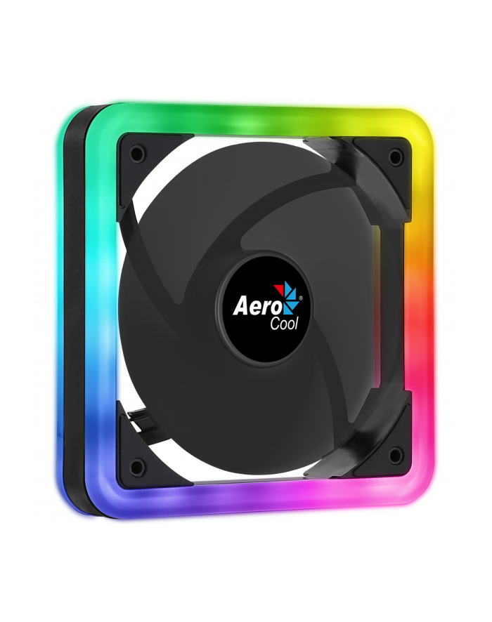 AEROCOOL EDGE ARGB DUAL RING LED Wentylator 140x140x25mm + 6PIN adapter główny