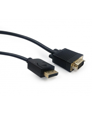 Kabel GEMBIRD CCP-DPM-VGAM-6 (D-Sub (VGA) M - DisplayPort M; 1 8m; kolor czarny)