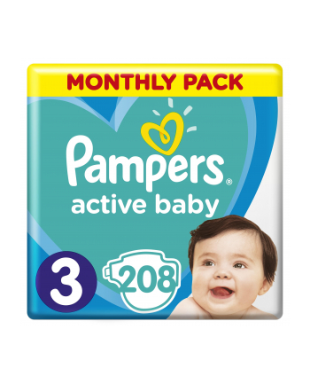 Pampers Pieluchy ABD Monthly Box 208