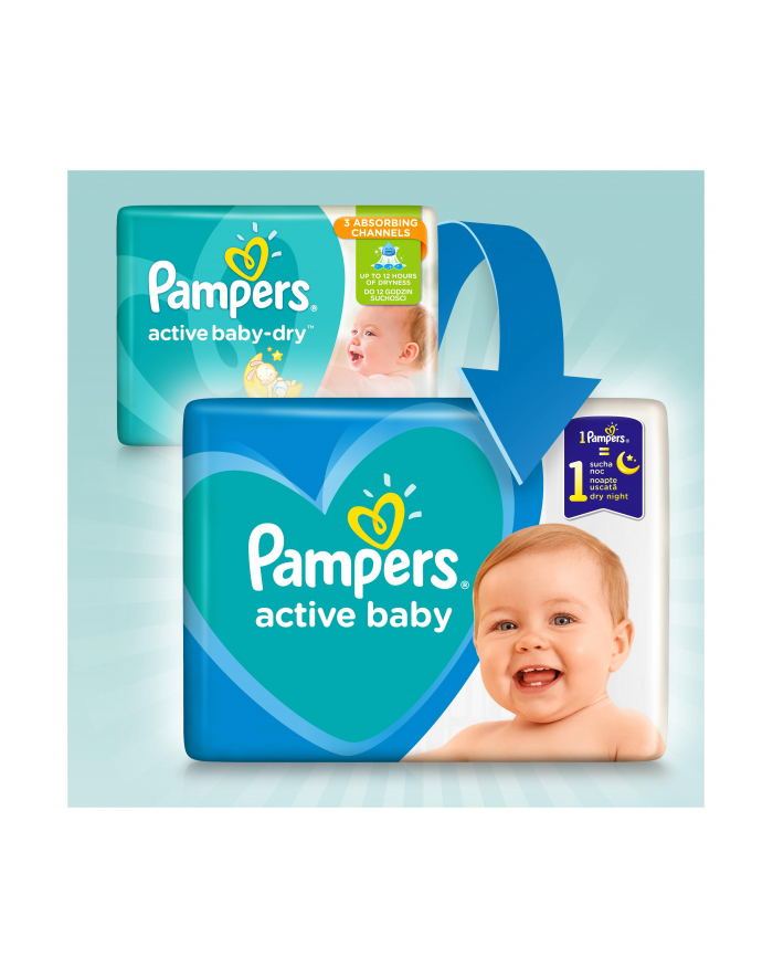 Pampers Pieluchy ABD Monthly Box 150 główny