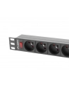 Listwa RACK Lanberg PDU-09E-0300-BK (7 x UTE; 16 A; 3m; kolor czarny) - nr 19