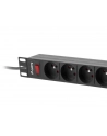 Listwa RACK Lanberg PDU-09E-0300-BK (7 x UTE; 16 A; 3m; kolor czarny) - nr 22