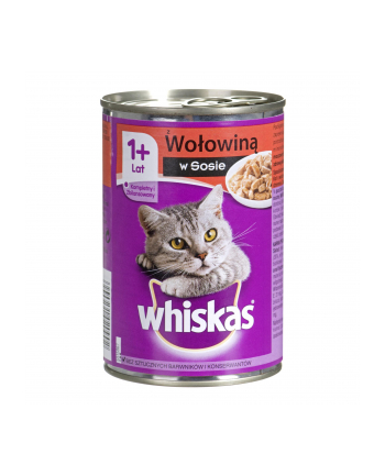 Whiskas Wołowina w sosie 400g