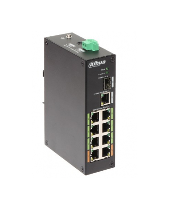 Switch PoE DAHUA LR2110-8ET-120 (1x 10/100/1000Mbps  1x 1000Mbps  8x 10/100Mbps)