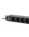 Listwa RACK Lanberg PDU-09E-0300-BK (7 x UTE; 16 A; 3m; kolor czarny) - nr 18