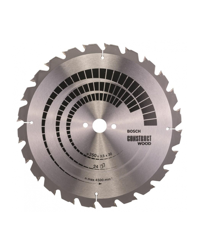 Tarcza pilarska BOSCH 2608640692 (Węglik spiekany; 350 mm) główny