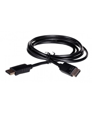 Kabel SAVIO CL-136 (DisplayPort M - DisplayPort M; 2m; kolor czarny) nr 1