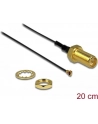 Kabel antenowy Delock RP-SMA(M) - MHF IV/HSC MXHP32 0,1m - nr 15