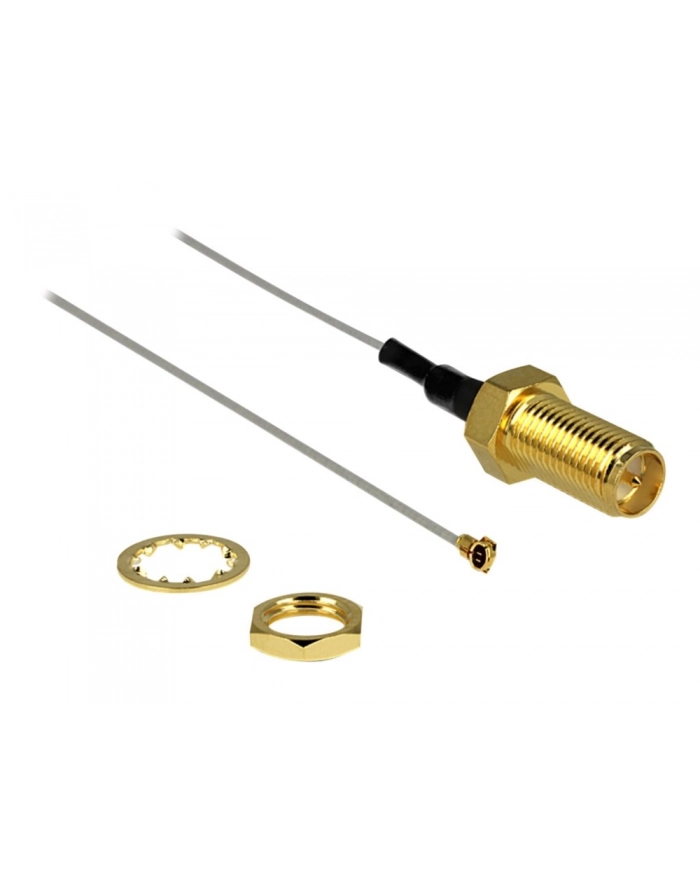 Kabel antenowy Delock RP-SMA(M) - MHF IV/HSC MXHP32 0,1m główny