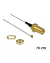 Kabel antenowy Delock RP-SMA(M) - MHF IV/HSC MXHP32 0,1m - nr 7