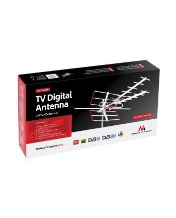 MACLEAN ANTENA ZEWNĘTRZNA TV DVB-T COMBO UHF VHF AKTYWNA MAX 100DB?V FILTR LTE MCTV-855A nr 1