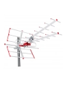 MACLEAN ANTENA ZEWNĘTRZNA TV DVB-T COMBO UHF VHF PASYWNA MAX 100DB?V FILTR LTE MCTV-855 - nr 17