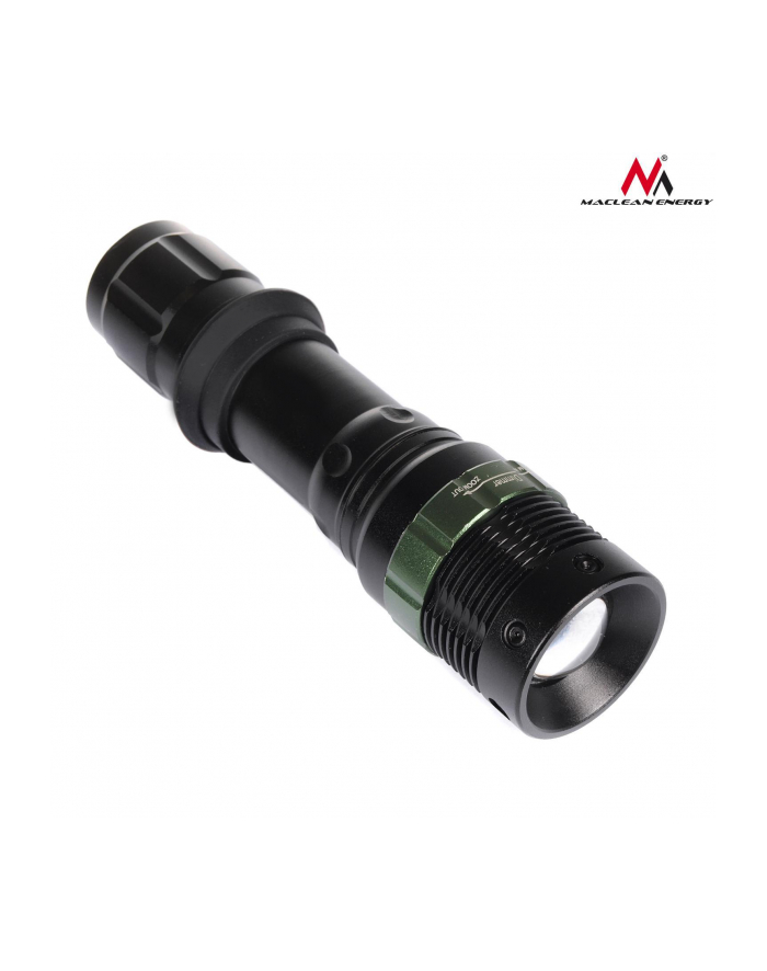 Latarka rowerowa Maclean MCE175 Cree 200 lumen LED + ładowarka zestaw główny