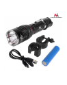 Latarka LED Maclean MCE220 Cree 800 Lumen + ładowarka + uchwyt rowerowy - nr 3