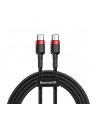 Kabel Baseus Cafule CATKLF-G91 (USB typu C - USB typu C ; 1m; kolor czarny) - nr 3