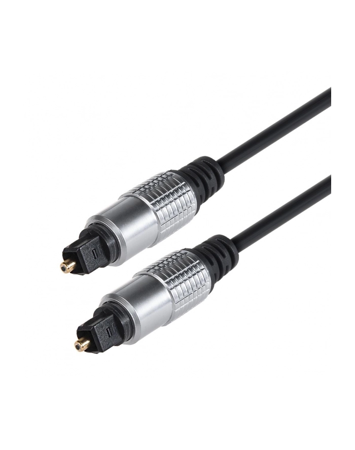 Kabel audio Maclean MCTV-452 Toslink (M) - Toslink (M), 2,5m, czarny główny