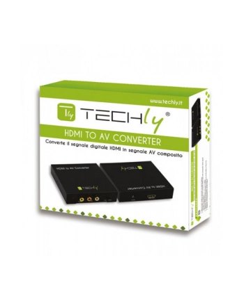Konwerter/Adapter Techly HDMI/RCA Composite Video+Audio L/R nr 1