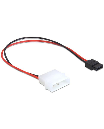 Kabel zasilający SATA Delock Molex 4-pin (M) -> Slim SATA 6-pin (F) 0,24m