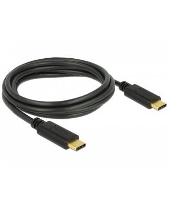 Kabel Delock USB-C(M) - USB-C(M) 2.0 2m czarny e-marker nr 2