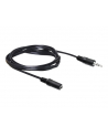 Kabel audio Delock minijack - minijack M/F 3 Pin 3m czarny - nr 10