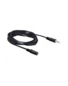 Kabel audio Delock minijack - minijack M/F 3 Pin 5m czarny - nr 8