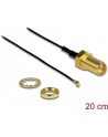 Kabel antenowy Delock SMA(F) - MHF IV/HSC MXHP32 0.2m - nr 14