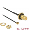 Kabel antenowy Delock RP-SMA(M) - MHF(I-PEX)(F) U.FL-LP-068 0.1m - nr 6