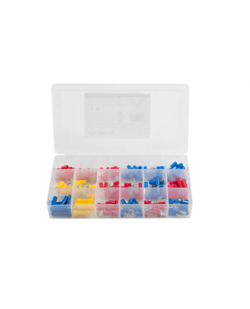 Zestaw złączy do kabli Lanberg różne rodzaje 175 sztuk w pudełku nr 1