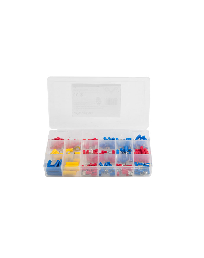 Zestaw złączy do kabli Lanberg różne rodzaje 175 sztuk w pudełku główny