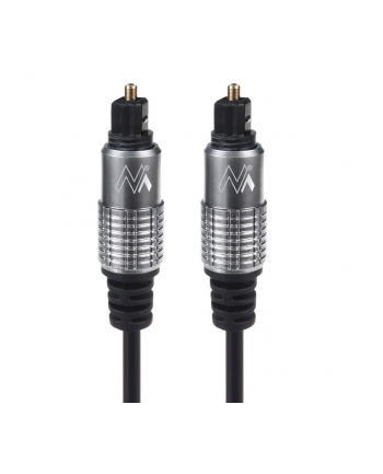 Kabel audio Maclean MCTV-451 Toslink (M) - Toslink (M), 1m, czarny