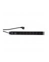Listwa zasilająca LogiLink do szaf PDU8A01 19'' 16A PDU 8x IEC320 / C13 2m czarna - nr 1
