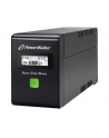 Zasilacz awaryjny UPS Power Walker Line-Interactive 800VA 2xSchuko 230, czysty sinus, RJ11/45 in/out, USB, LCD - nr 1