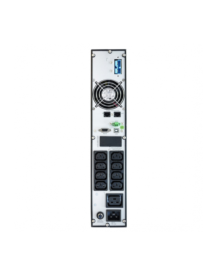 Zasilacz awaryjny UPS ORVALDI V3000 on-line 2U LCD rack/tower główny
