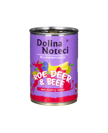 dolina noteci DNP Super Food sarna i wołowina 400g