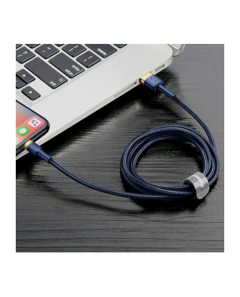 Kabel Baseus Cafule CALKLF-BV3 (USB - Lightning ; 1m; kolor granatowy)