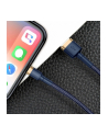 Kabel Baseus cafule CALKLF-CV3 (USB - Lightning ; 2m; kolor granatowy) - nr 29