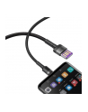 Kabel Baseus cafule CATKLF-PG1 (USB - USB typu C ; 1m; kolor szaro-czarny) - nr 14