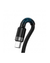 Kabel Baseus cafule CATKLF-PG1 (USB - USB typu C ; 1m; kolor szaro-czarny) - nr 16